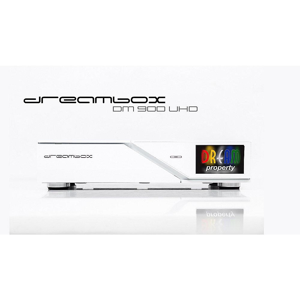 Dreambox DM900 WE 4K UHD DVB-S2-Dual-Tuner-Receiver PVR, Linux HDMI USB3.0, Dreambox, DM900, WE, 4K, UHD, DVB-S2-Dual-Tuner-Receiver, PVR, Linux, HDMI, USB3.0