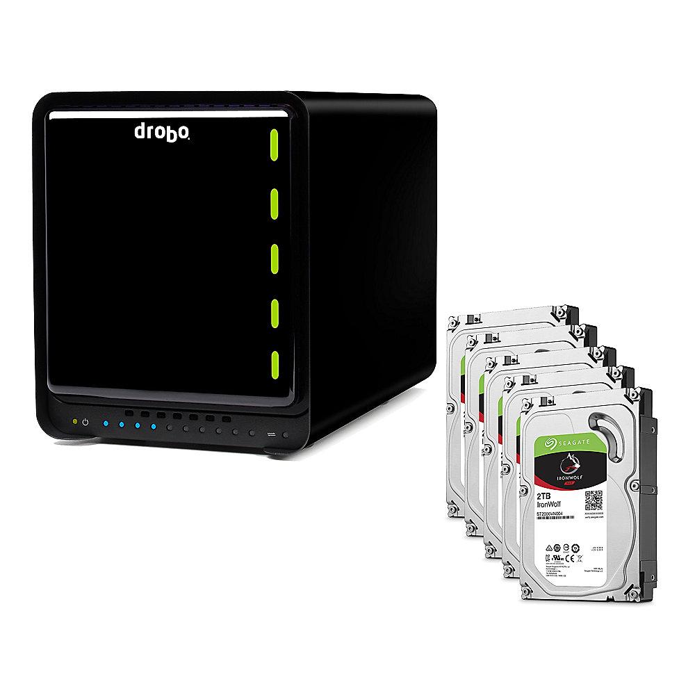 Drobo 5C DAS System 5-Bay 10TB inkl. 5x 2TB Seagate ST2000VN004, Drobo, 5C, DAS, System, 5-Bay, 10TB, inkl., 5x, 2TB, Seagate, ST2000VN004