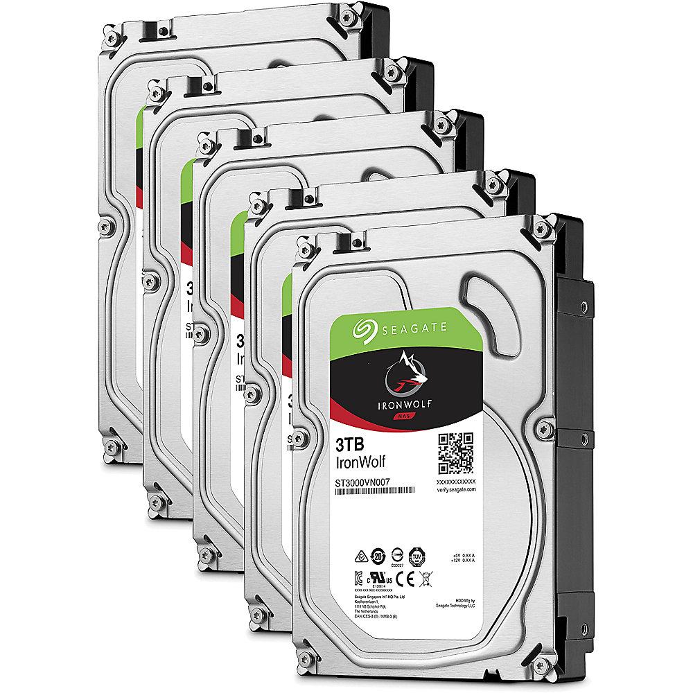 Drobo 5C DAS System 5-Bay 15TB inkl. 5x 3TB Seagate ST3000VN007, Drobo, 5C, DAS, System, 5-Bay, 15TB, inkl., 5x, 3TB, Seagate, ST3000VN007