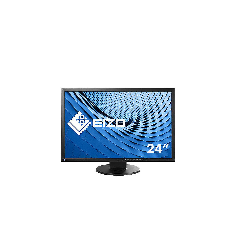 EIZO EV2430-BK 61cm(24") Office-Monitor LED-IPS 250cd/m² 16:10 1.000:1, schwarz