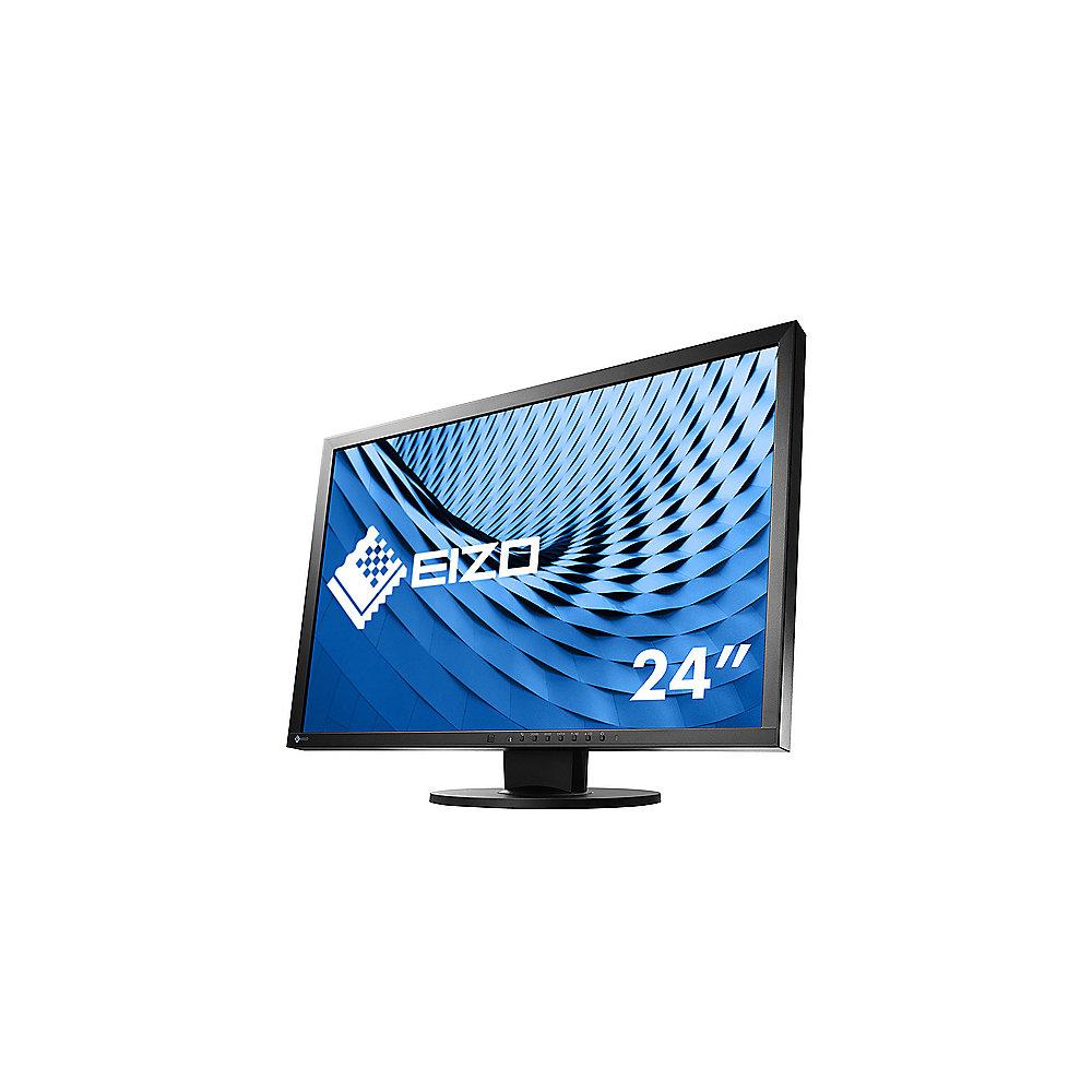 EIZO EV2430-BK 61cm(24") Office-Monitor LED-IPS 250cd/m² 16:10 1.000:1, schwarz