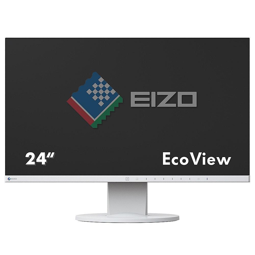 EIZO EV2450-WT  60 cm (23,8") weiß 16:9 VGA/DVI/DP/HDMI 5 ms 1.000:1 Pivot LS