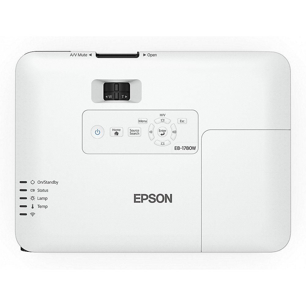 Epson EB-1780W 3LCD WXGA 3000 Lumen 2.000:1 Weitwinkel, Epson, EB-1780W, 3LCD, WXGA, 3000, Lumen, 2.000:1, Weitwinkel