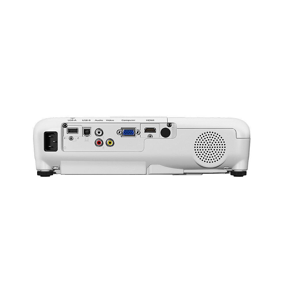 Epson EB-W05 3LCD WXGA Beamer 3300 Lumen 15.000:1 HDMI/VGA/USB/RCA/Cinch LS, Epson, EB-W05, 3LCD, WXGA, Beamer, 3300, Lumen, 15.000:1, HDMI/VGA/USB/RCA/Cinch, LS