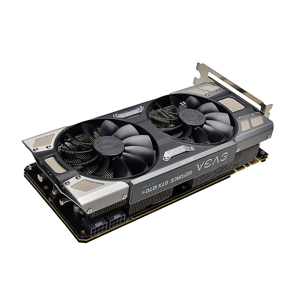 EVGA GeForce GTX 1070Ti FTW Ultra Silent Gaming 8GB GDDR5 DVI/HDMI/3xDP