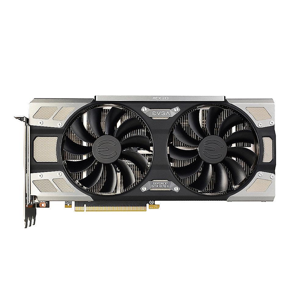 EVGA GeForce GTX 1070Ti FTW Ultra Silent Gaming 8GB GDDR5 DVI/HDMI/3xDP, EVGA, GeForce, GTX, 1070Ti, FTW, Ultra, Silent, Gaming, 8GB, GDDR5, DVI/HDMI/3xDP