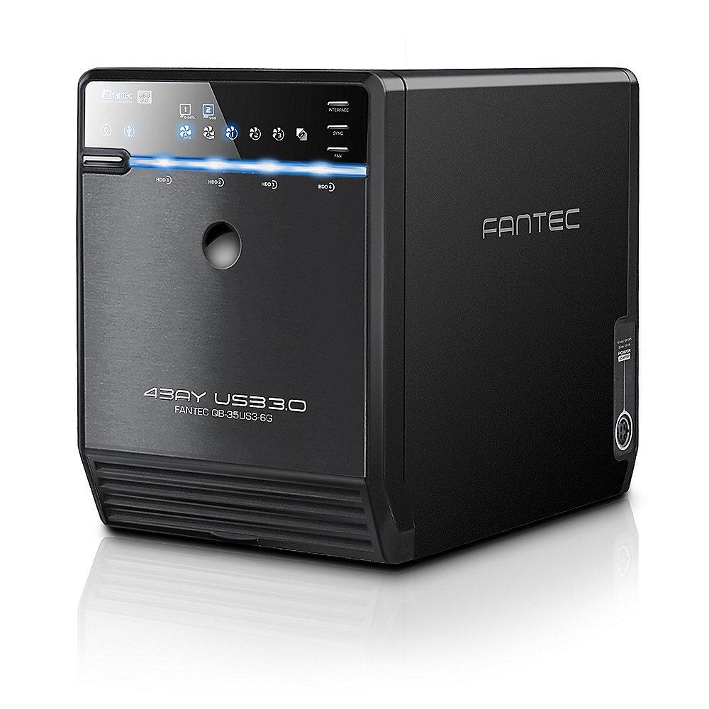 Fantec QB-35US3-6G 3.5 Zoll eSATA Festplattengehäuse mit USB 3.0