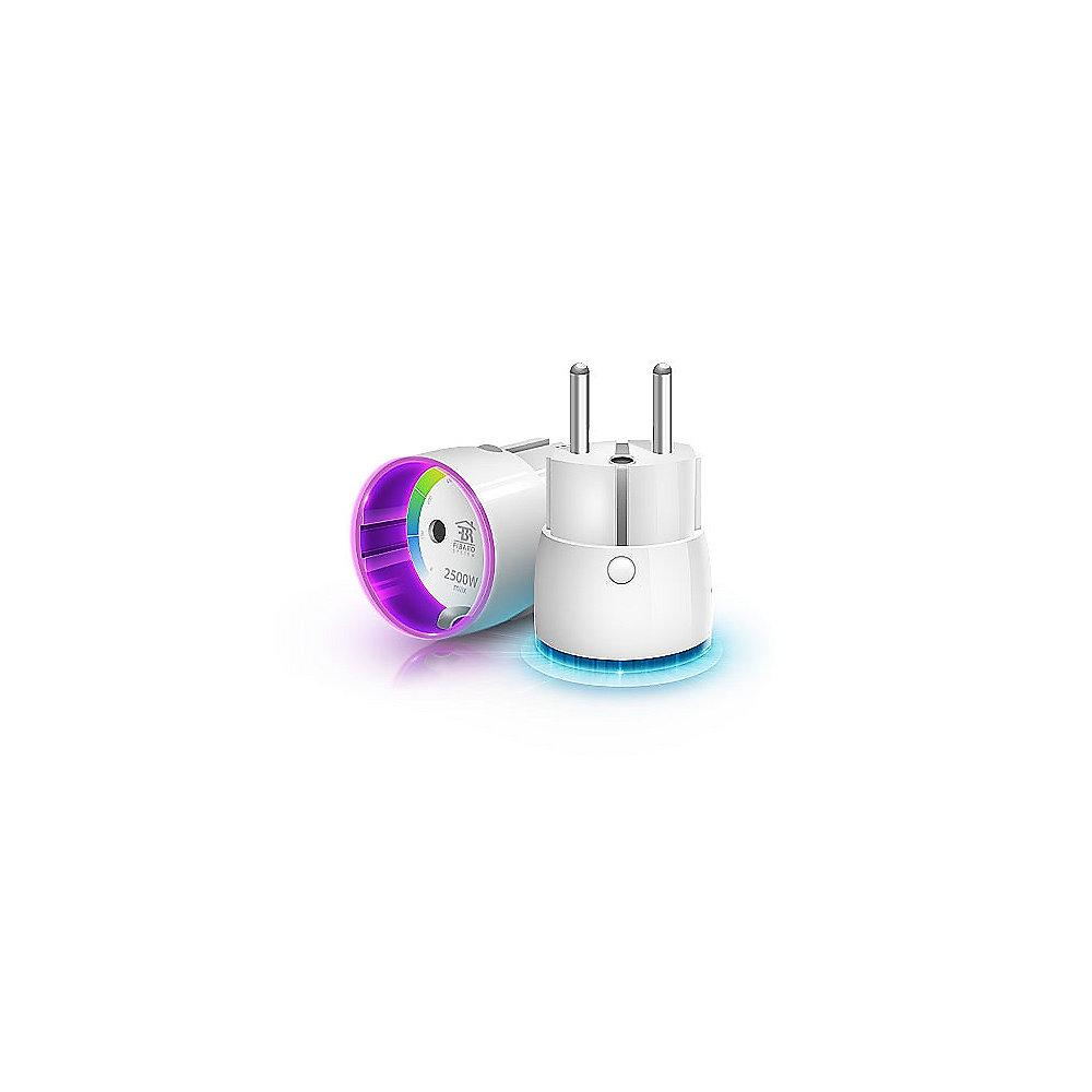 Fibaro Zwischenstecker Schalter Typ F (Schutzkontakt) Gen5 Z-Wave