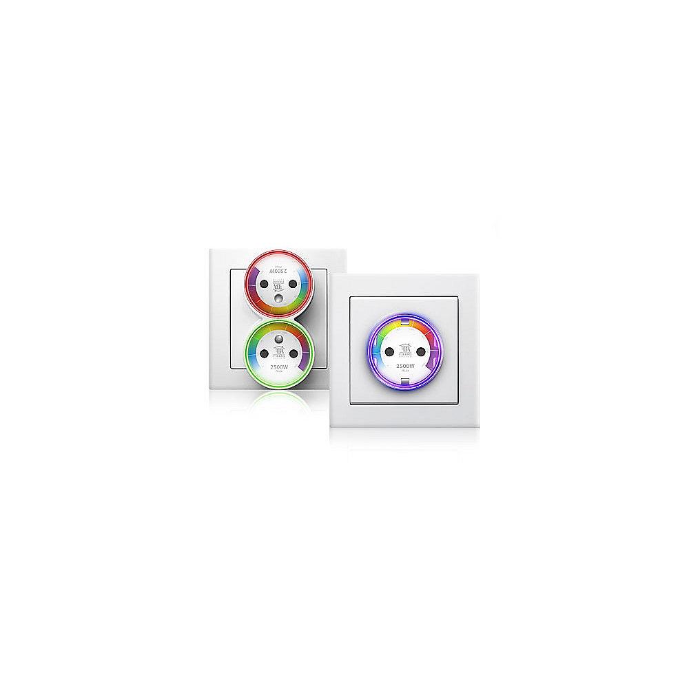 Fibaro Zwischenstecker Schalter Typ F (Schutzkontakt) Gen5 Z-Wave