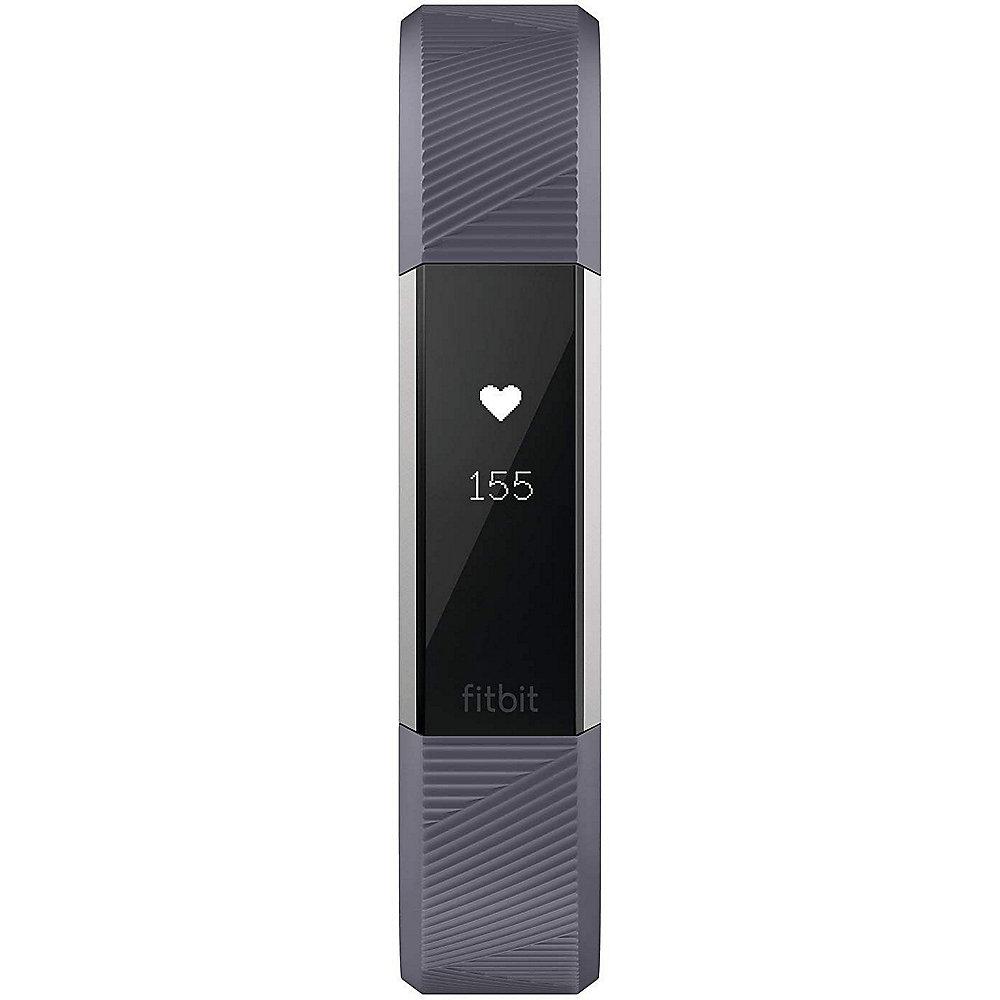 Fitbit ALTA HR Fitness Tracker blau-grau small