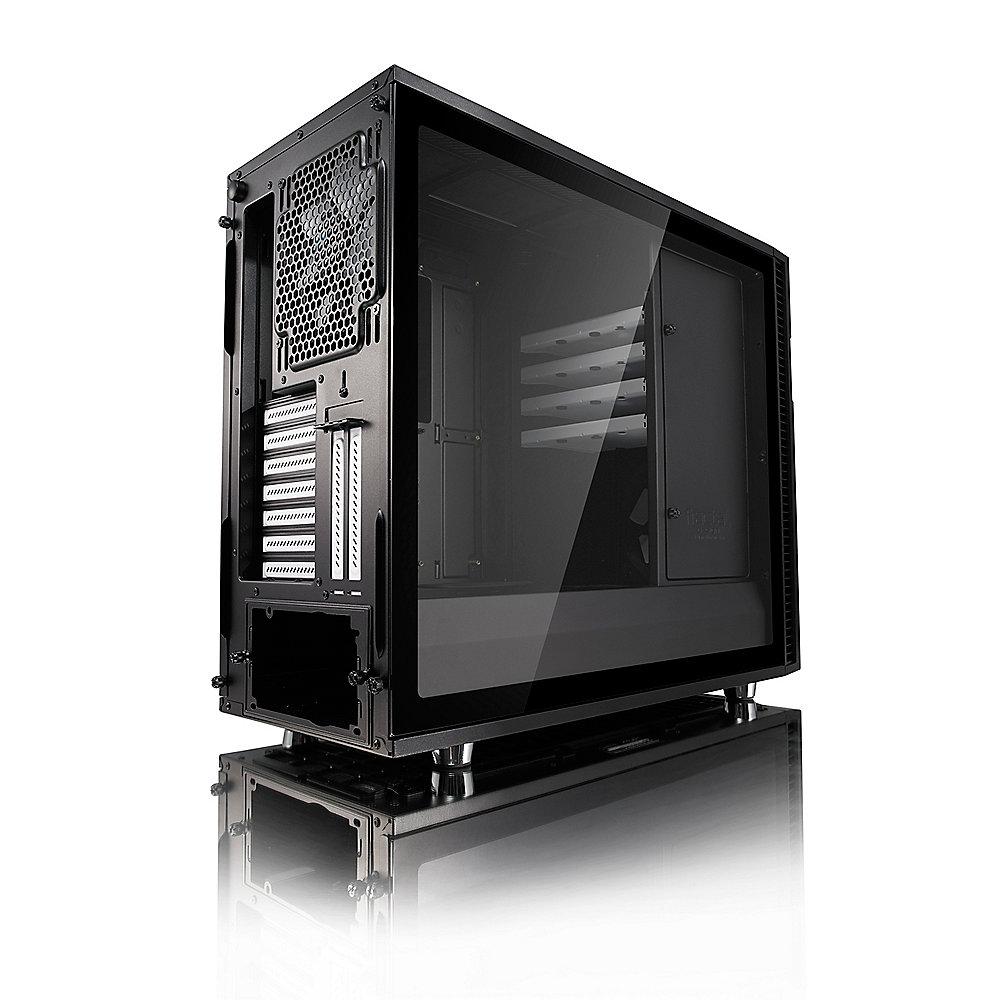 Fractal Design Define R6 ATX Gaming Gehäuse mit TG Seitenfenster, schallgedämmt