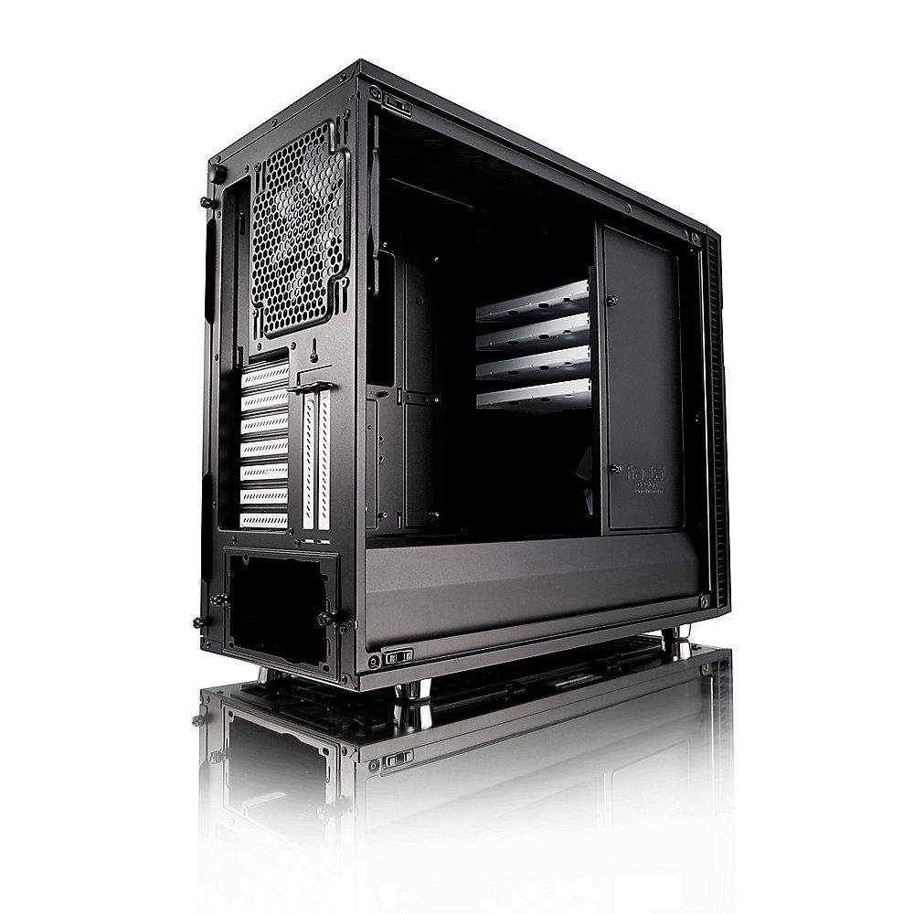 Fractal Design Define R6 ATX Gaming Gehäuse mit TG Seitenfenster, schallgedämmt