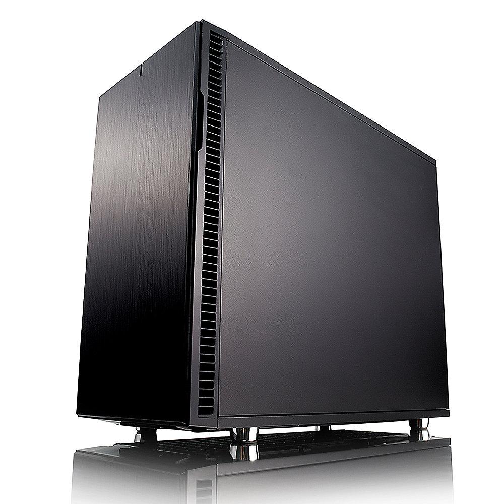 Fractal Design Define R6 Blackout ATX Gaming Gehäuse, schallgedämmt