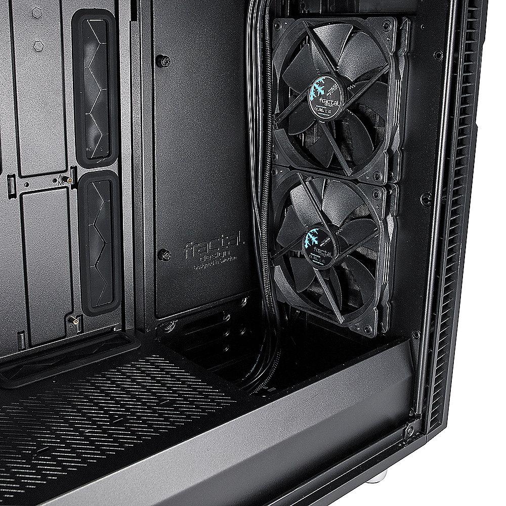 Fractal Design Define R6 Blackout ATX Gaming Gehäuse, schallgedämmt