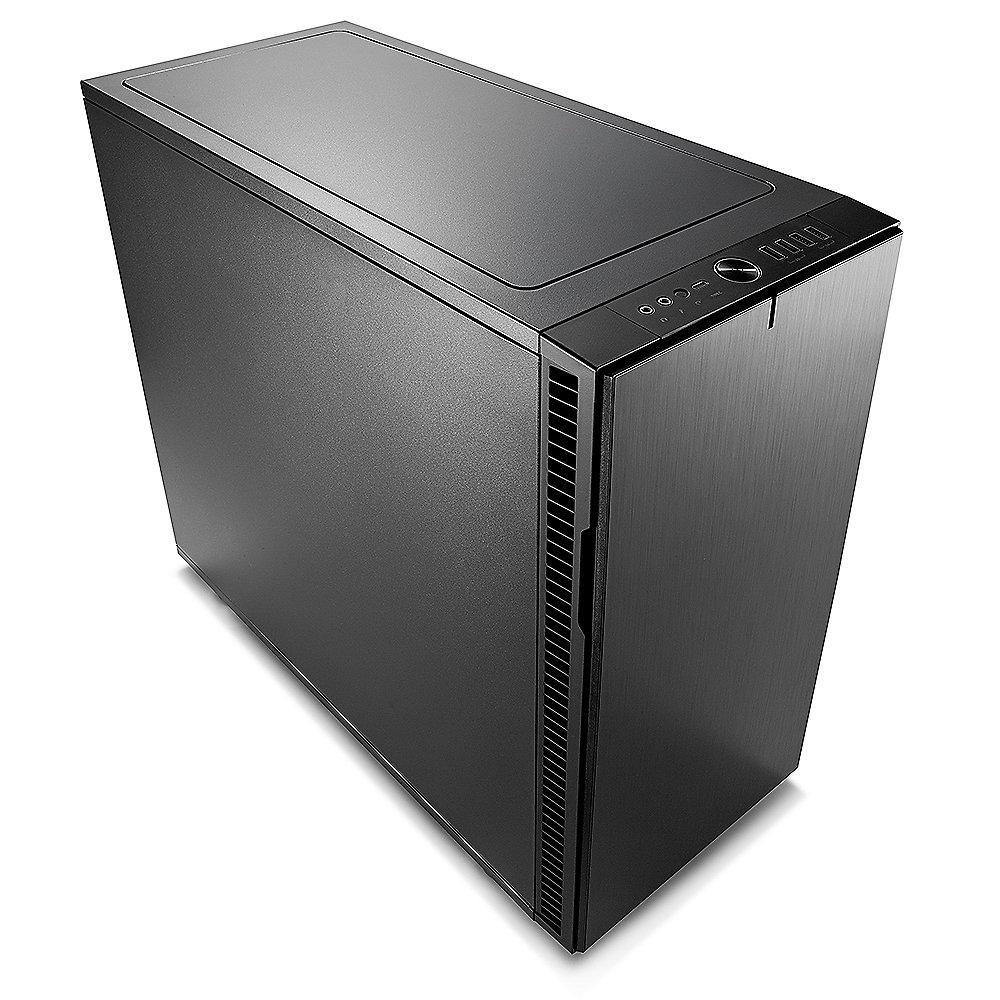 Fractal Design Define R6 USB-C Blackout ATX Gaming Gehäuse, schallgedämmt