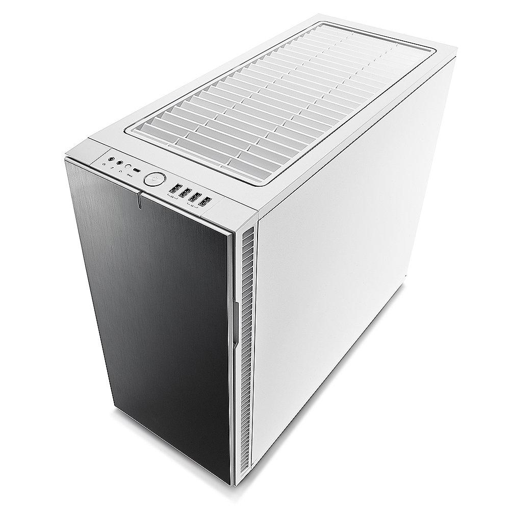 Fractal Design Define R6 USB-C White ATX Gaming Gehäuse, schallgedämmt