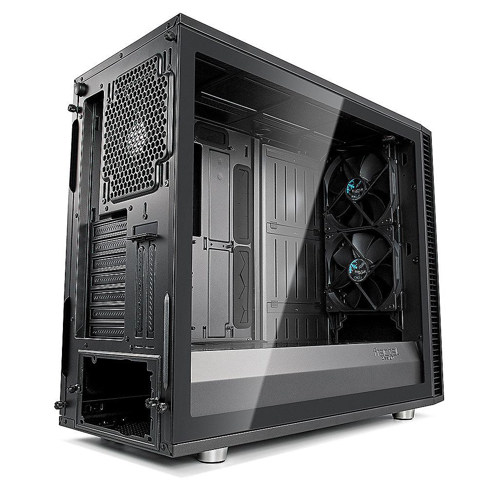 Fractal Design Define S2 USB-C Gunmetal TG ATX Gaming Gehäuse, schallgedämmt