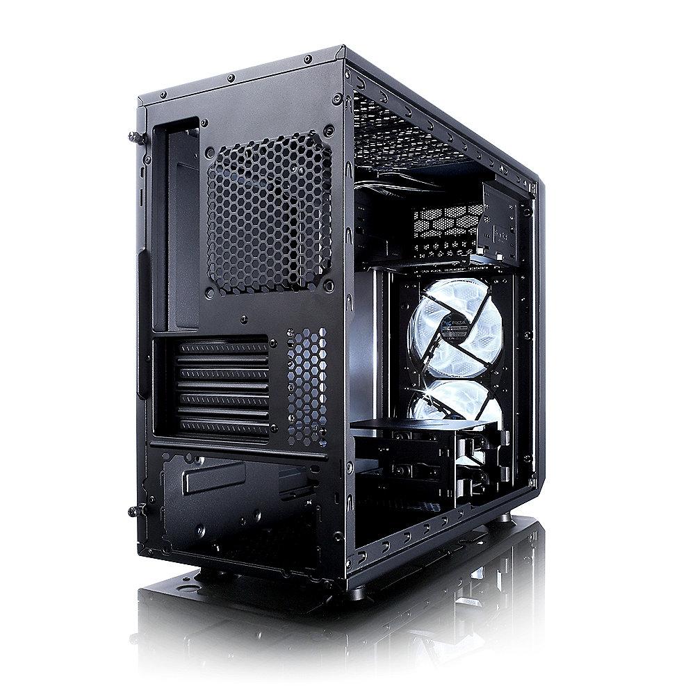 Fractal Design Focus G Mini ATX Gaming Gehäuse mit Seitenfenster, schwarz, Fractal, Design, Focus, G, Mini, ATX, Gaming, Gehäuse, Seitenfenster, schwarz