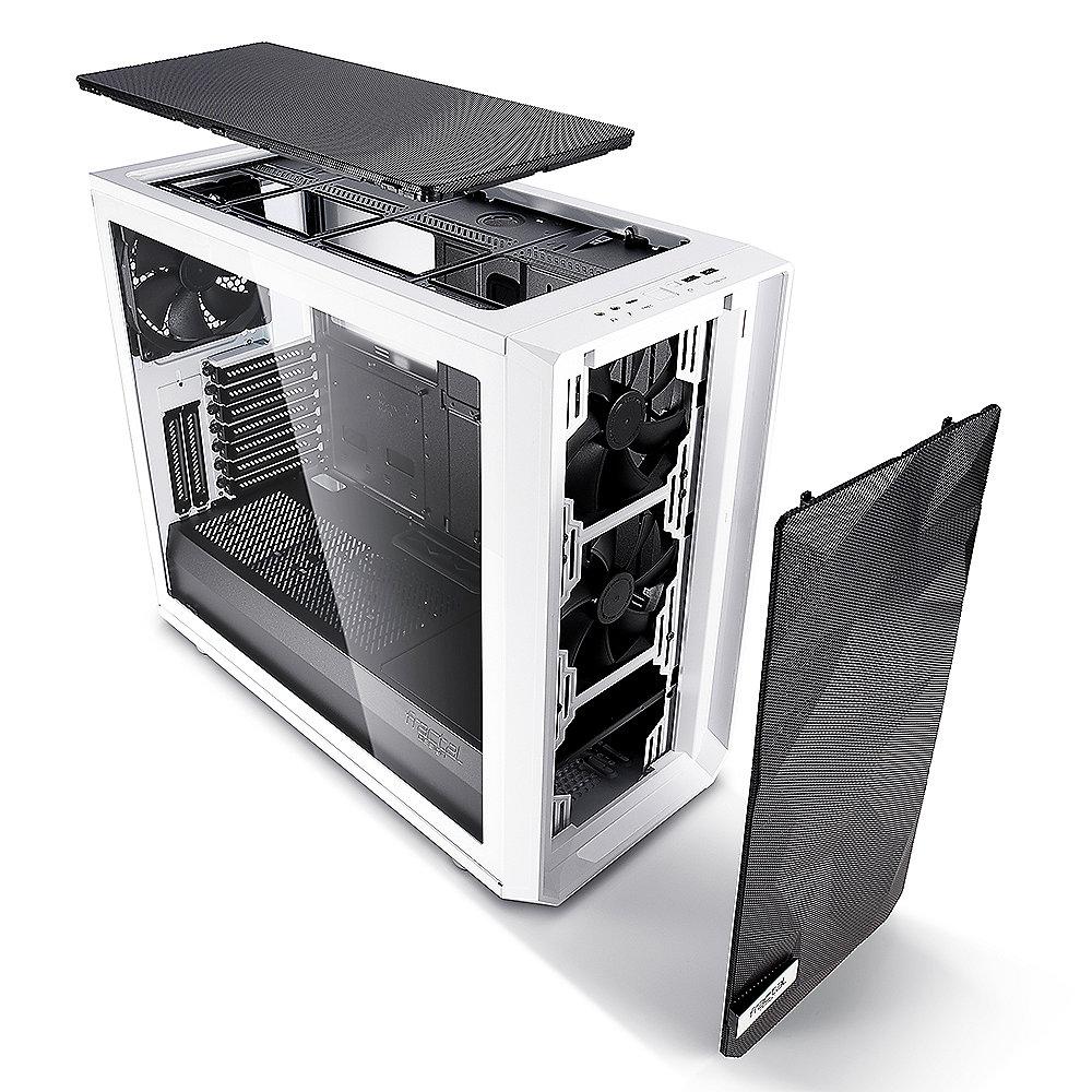 Fractal Design Meshify S2 White Light TG Seitenfenster ATX Gaming Gehäuse