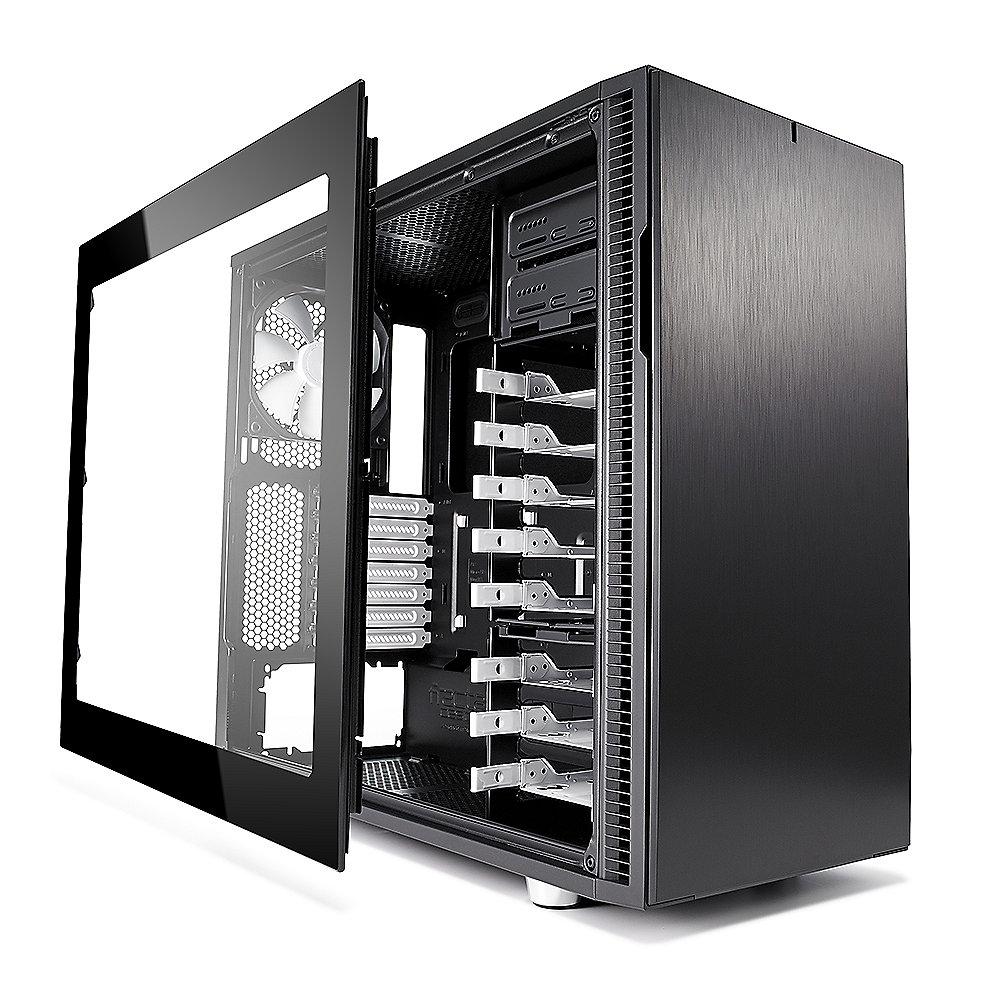 Fractal Design Tempered Glass Seitenteil für Define R5 black frame