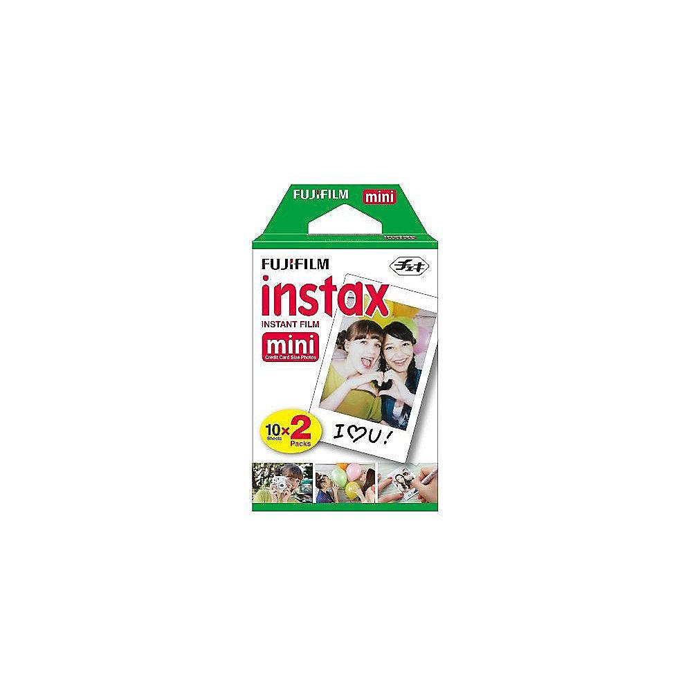 Fujifilm Instax Mini Film (2 x 10er Pack Papier), Fujifilm, Instax, Mini, Film, 2, x, 10er, Pack, Papier,