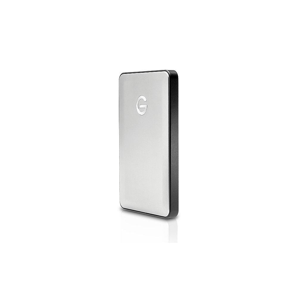 G-Technology G-DRIVE Mobile 1TB USB-C 3.1 Gen1 2,5zoll 7200rpm silber