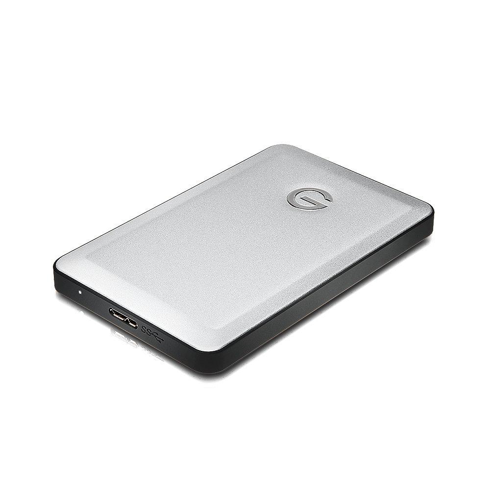 G-Technology G-DRIVE Mobile 1TB USB3.0 2,5zoll SATA600 5400rpm silber