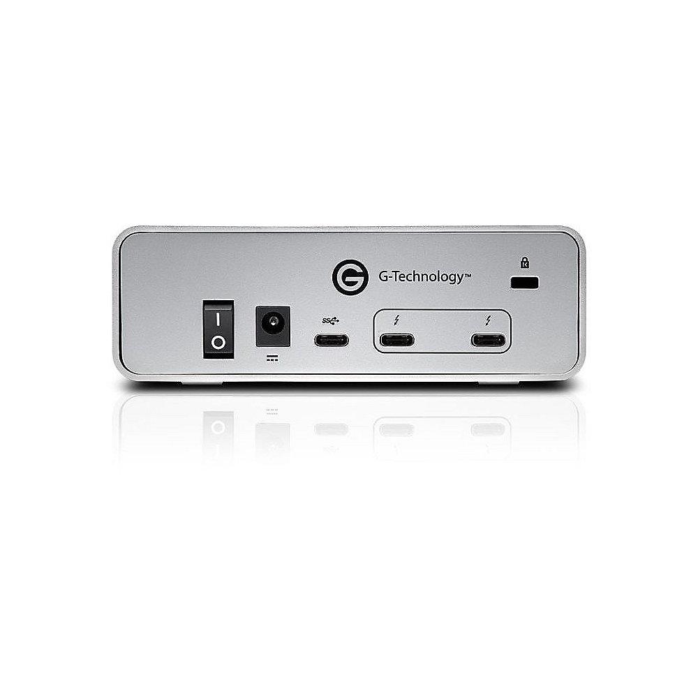 G-Technology G-DRIVE Thunderbolt3 10TB USB3.1 G.1 3,5zoll SATA600 7200rpm silber, G-Technology, G-DRIVE, Thunderbolt3, 10TB, USB3.1, G.1, 3,5zoll, SATA600, 7200rpm, silber