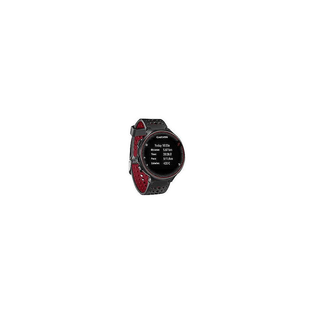 Garmin Forerunner 235 Multisportuhr Marsala-Rot