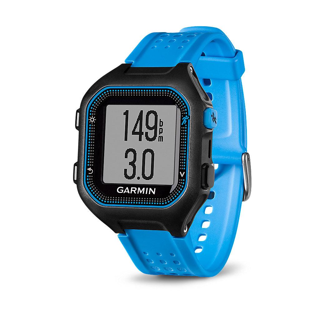 Garmin Forerunner 25 Fitnesstracker schwarz/blau