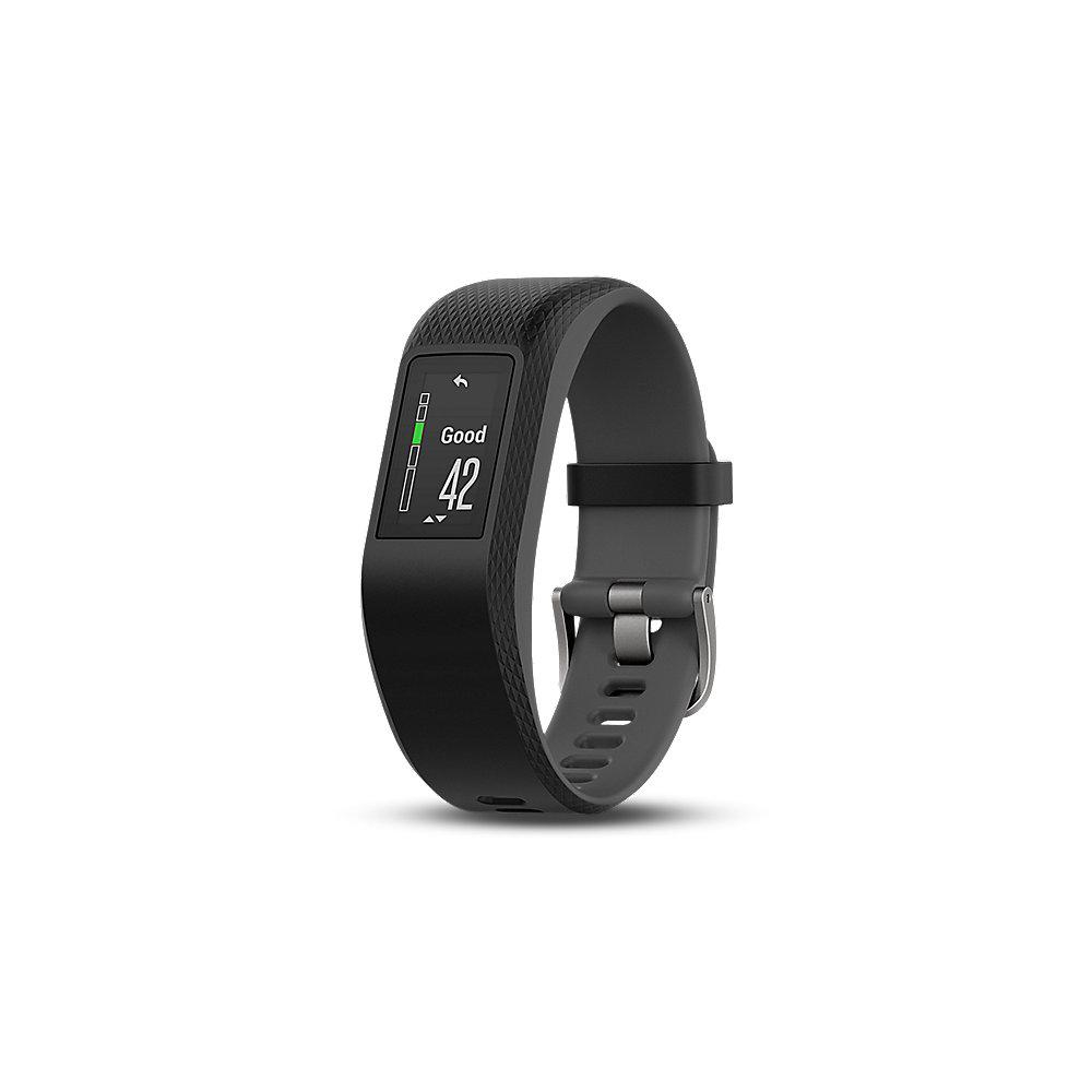 Garmin vivosport Grau L Fitnesstracker, Garmin, vivosport, Grau, L, Fitnesstracker