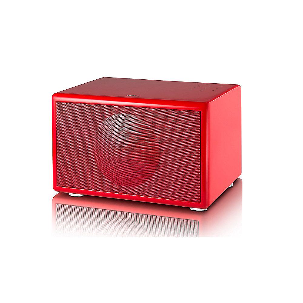 Geneva Classic/S HiFi System mit UKW/DAB-Plus Radio BT - rot