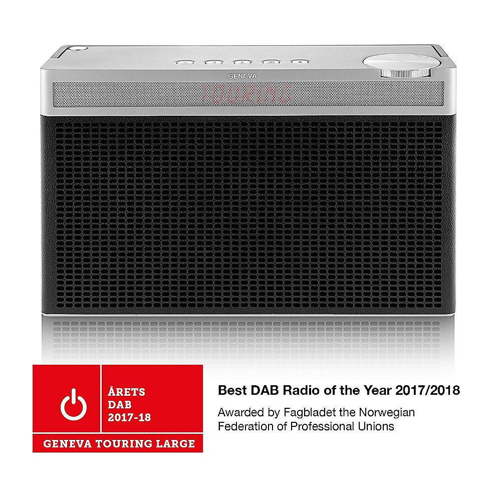 Geneva Touring/L Tragbares UKW/DAB-Plus Radio mit Bluetooth - schwarz