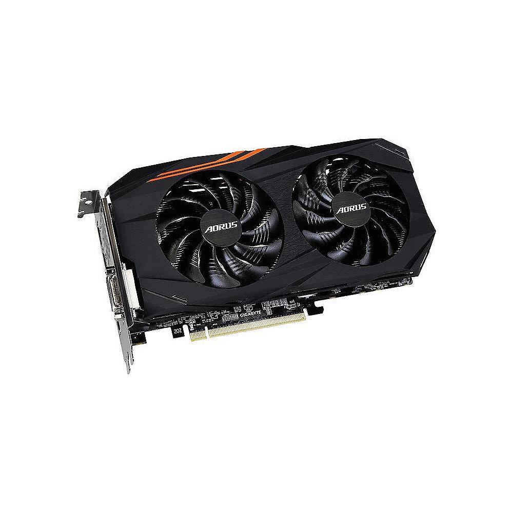 Gigabyte AORUS AMD Radeon RX 580 Gaming 4GB PCIe Grafikkarte DVI/HDMI/3x DP