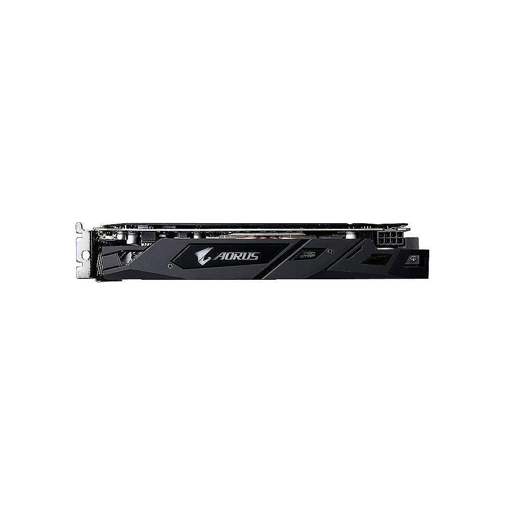 Gigabyte AORUS AMD Radeon RX 580 Gaming 4GB PCIe Grafikkarte DVI/HDMI/3x DP, Gigabyte, AORUS, AMD, Radeon, RX, 580, Gaming, 4GB, PCIe, Grafikkarte, DVI/HDMI/3x, DP