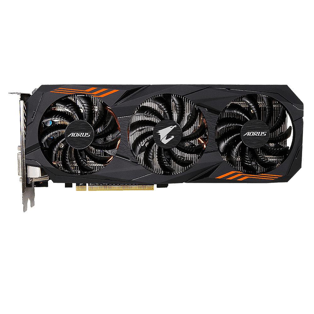 Gigabyte AORUS GeForce GTX 1060 6GB Grafikkarte DVI/HDMI/3xDP, Gigabyte, AORUS, GeForce, GTX, 1060, 6GB, Grafikkarte, DVI/HDMI/3xDP