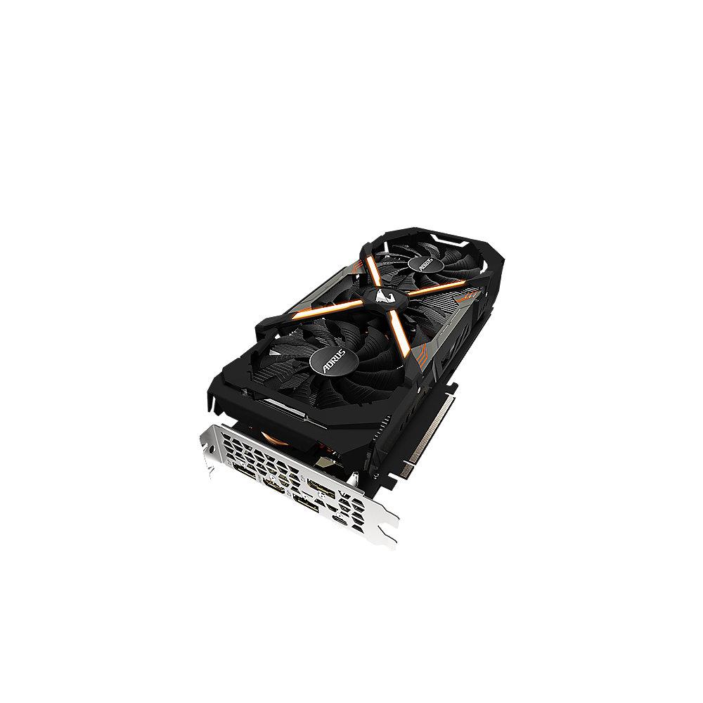 Gigabyte Aorus GeForce RTX 2060 Xtreme OC 6GB GDDR6 Grafikkarte HDMI/3xDP/USB-C