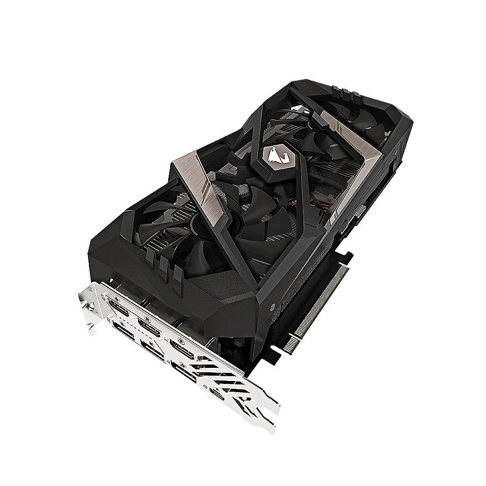 Gigabyte Aorus GeForce RTX 2080Ti Xtreme 11GB GDDR6 Grafikkarte 3xHDMI/3xDP/USB, Gigabyte, Aorus, GeForce, RTX, 2080Ti, Xtreme, 11GB, GDDR6, Grafikkarte, 3xHDMI/3xDP/USB