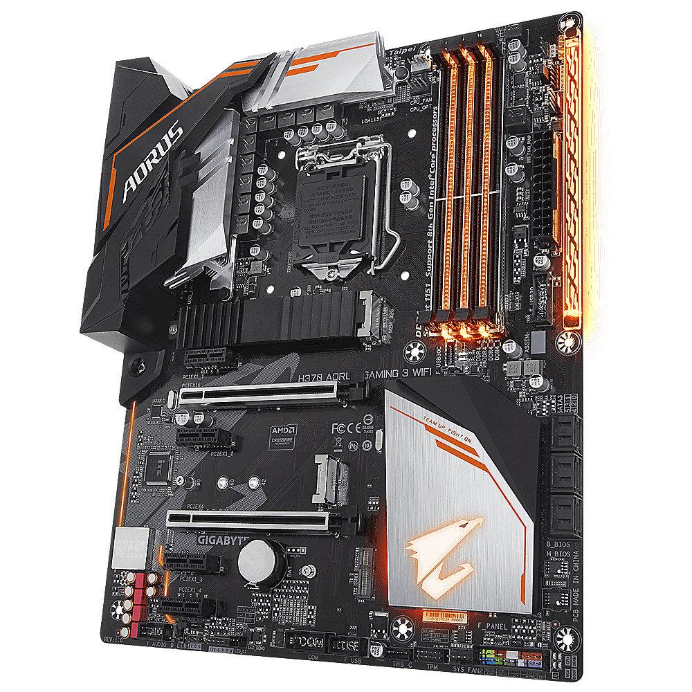 Gigabyte AORUS H370 Gaming 3 WIFI ATX Mainboard 1151v2 (Coffee Lake)