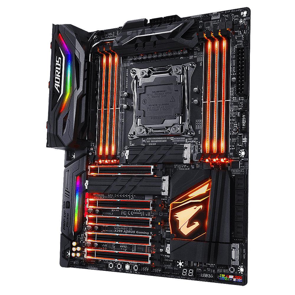 Gigabyte AORUS X299 Gaming 7 ATX Mainboard 2066 USB3.1(TypC-Gen2)/2xLAN/3xM.2