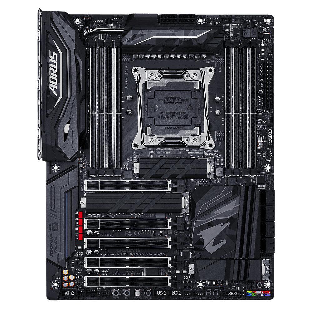 Gigabyte AORUS X299 Gaming 7 ATX Mainboard 2066 USB3.1(TypC-Gen2)/2xLAN/3xM.2