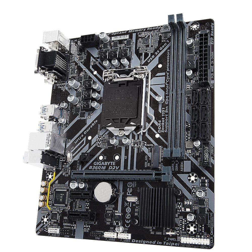 Gigabyte B360M D2V mATX Mainboard 1151v2 (Coffee Lake)