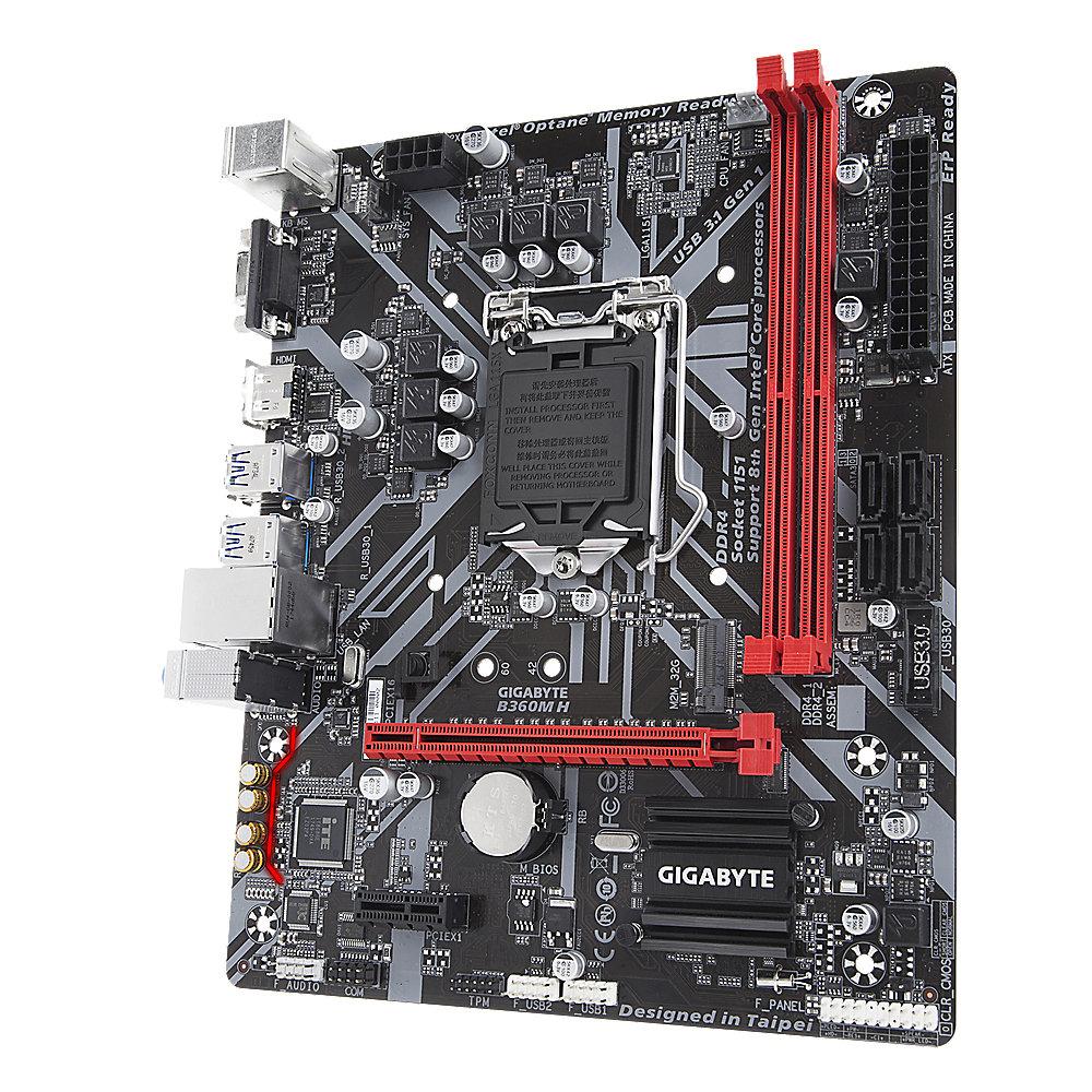 Gigabyte B360M H mATX Mainboard 1151v2 (Coffee Lake)