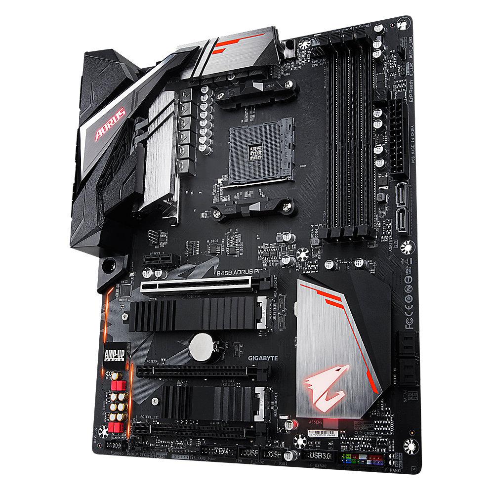 Gigabyte B450 AORUS PRO ATX Mainboard Sockel AM4 M.2/HDMI/DVI