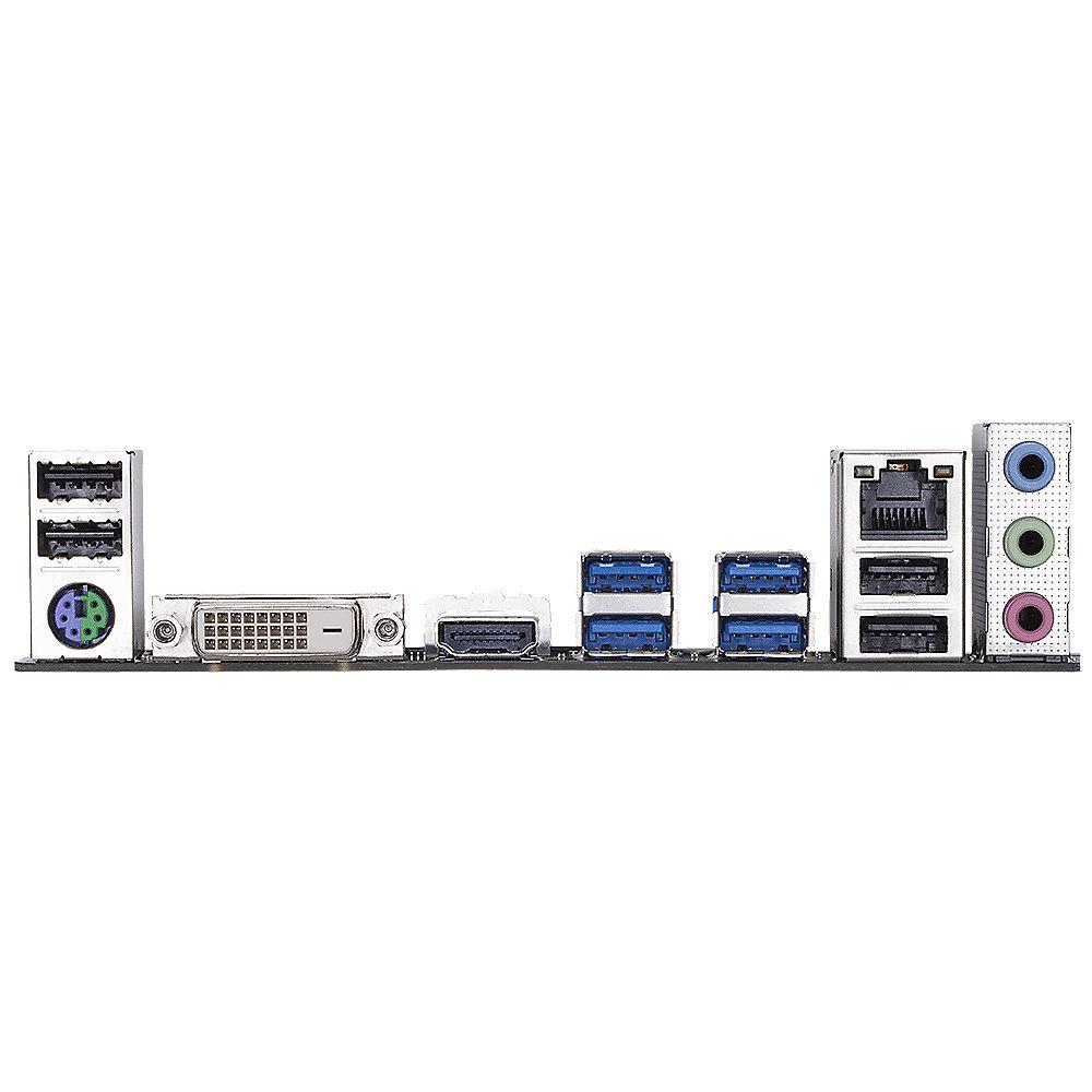 Gigabyte GA-AB350M-DS3H V2 mATX Mainboard Sockel AM4 GL/M.2/HDMI/DVI