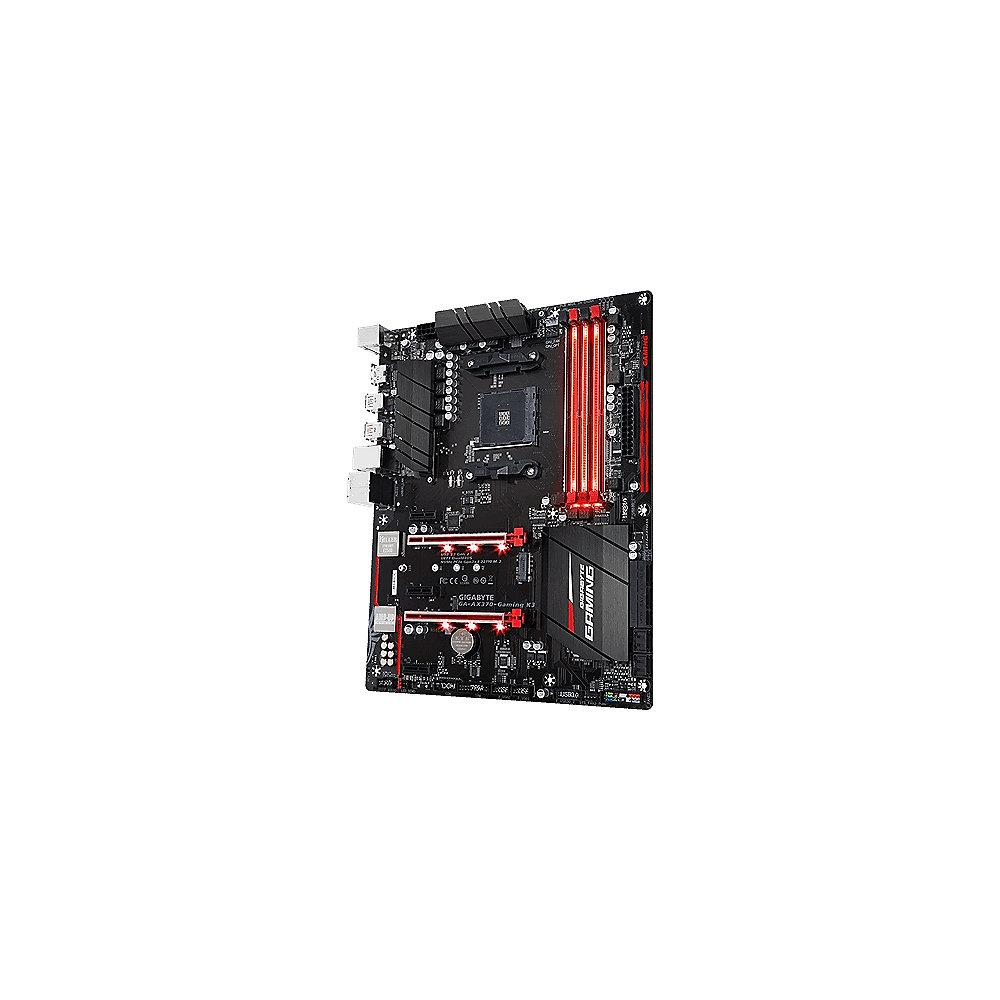 Gigabyte GA-AX370-Gaming K3 ATX Mainboard Sockel AM4 GL/USB3.1/M.2/HDMI