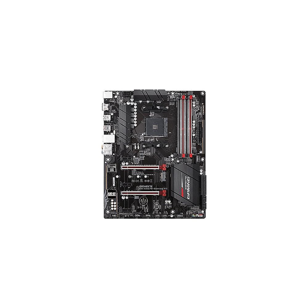 Gigabyte GA-AX370-Gaming K3 ATX Mainboard Sockel AM4 GL/USB3.1/M.2/HDMI