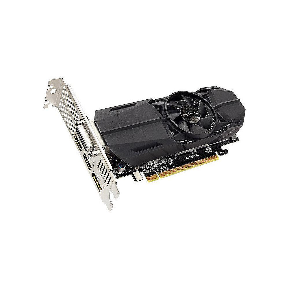 Gigabyte GeForce GTX 1050Ti OC Low Profile 4GB GDDR5 Grafikkarte DVI/2xHDMI/DP