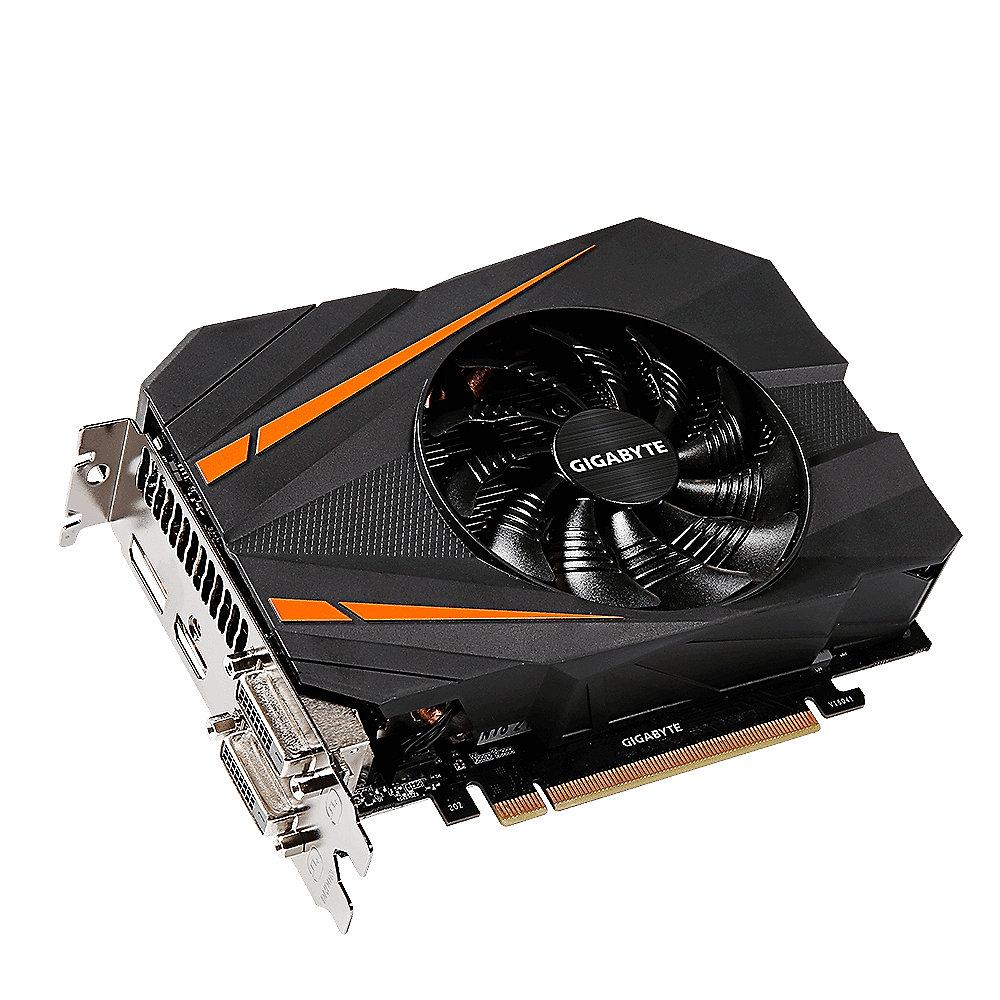 Gigabyte GeForce GTX 1070 Mini ITX OC 8GB GDDR5 Grafikkarte 2x DVI/HDMI/DP