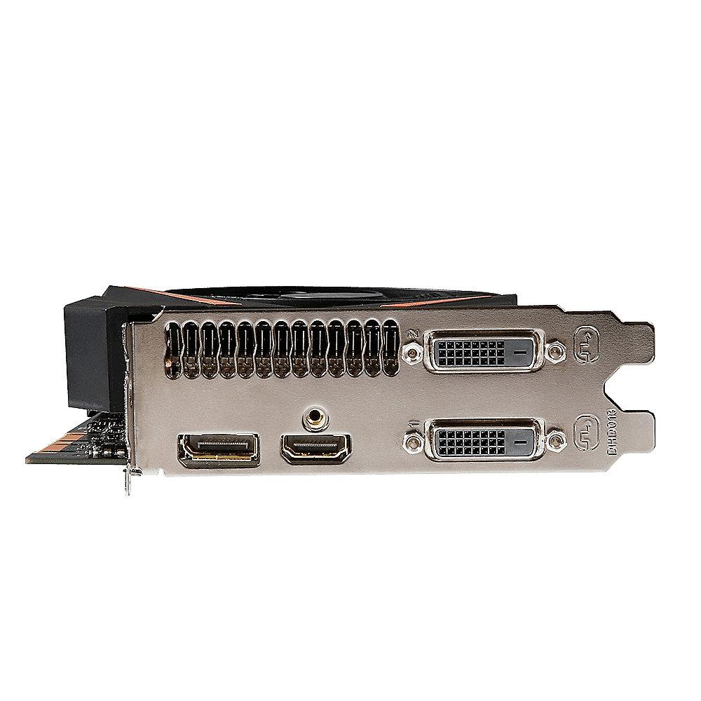 Gigabyte GeForce GTX 1070 Mini ITX OC 8GB GDDR5 Grafikkarte 2x DVI/HDMI/DP